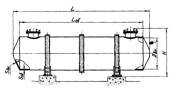 Бак 100 м3 по ОСТ 34-42-561-82